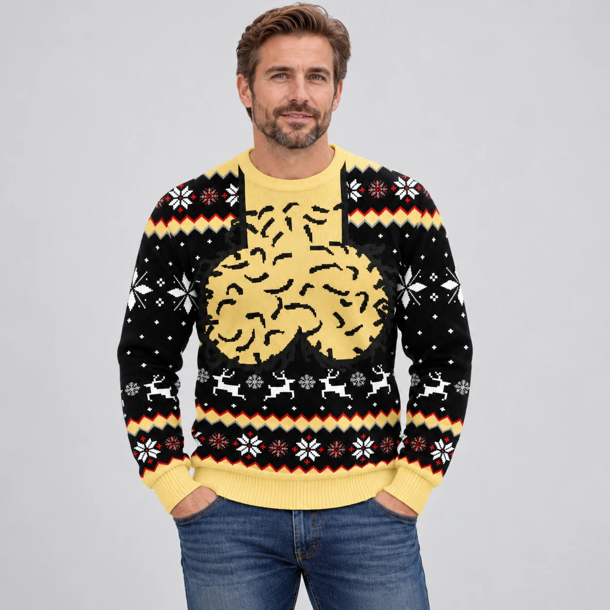 Funny Ugly Christmas Sweater – Bold Holiday Party Gift