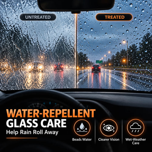 2-in-1 Glass Cleaner & Water Repellent with Applicator