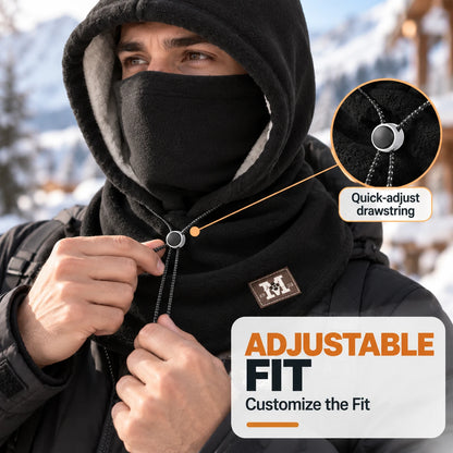 Winter Fleece Balaclava Hood – 3-in-1 Face & Neck Gaiter