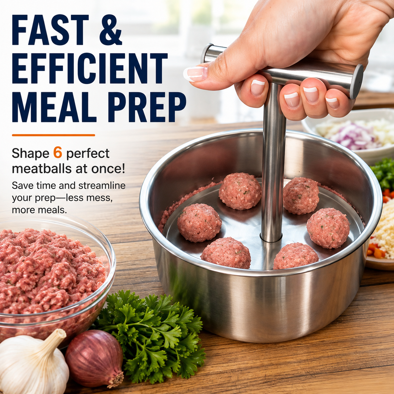 Stainless Steel Meatball Shaper