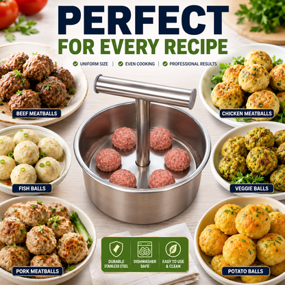 Stainless Steel Meatball Shaper