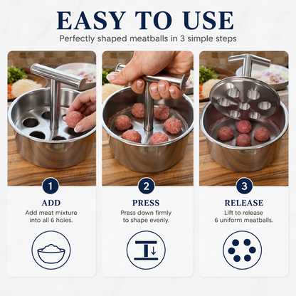 Stainless Steel Meatball Shaper