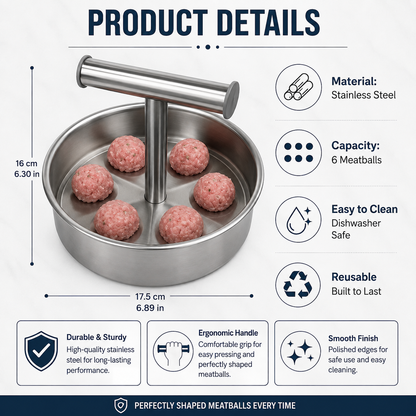 Stainless Steel Meatball Shaper