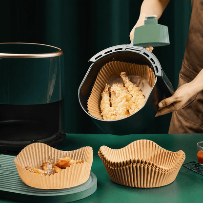 🍟 Air Fryer Paper Liners – Clean Cooking Made Easy ✨