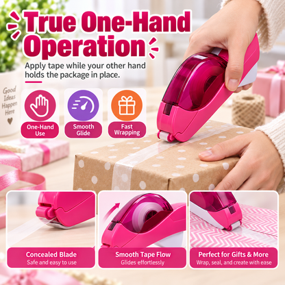 One-Hand Auto-Cut Tape Dispenser
