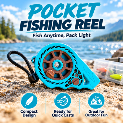 Ultralight Pocket Fishing Hand Reel