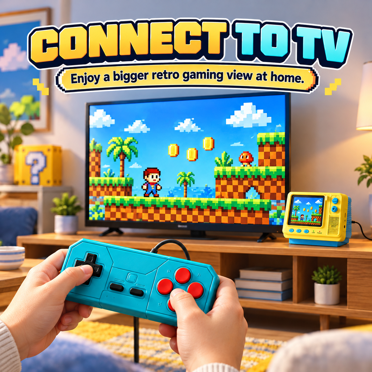 Vintage Handheld Gaming Console