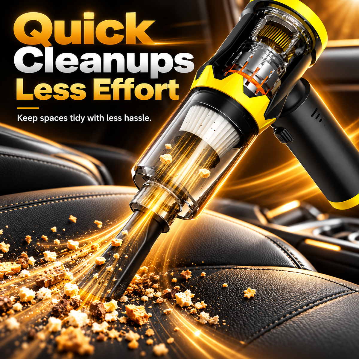 4-in-1 Cordless Handheld Vacuum