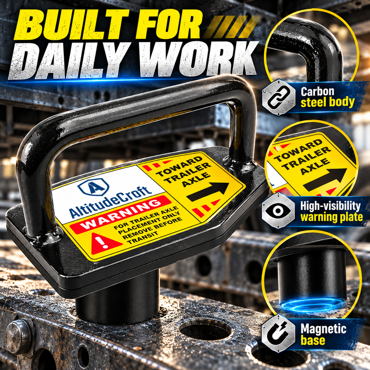 Magnetic Tandem Slide Stopper
