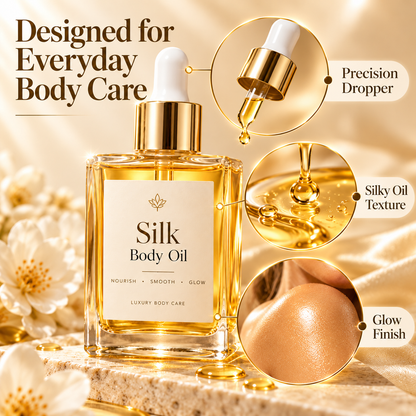 Luxury Scented Body Oil – Firming & Deep Hydration