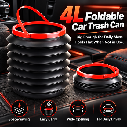 Foldable Car Trash Can