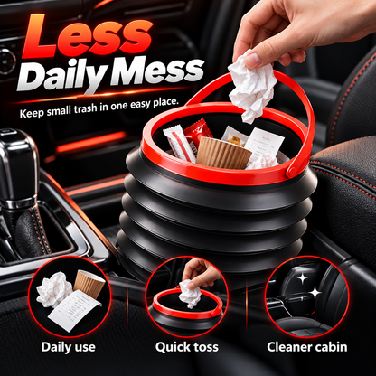 Foldable Car Trash Can
