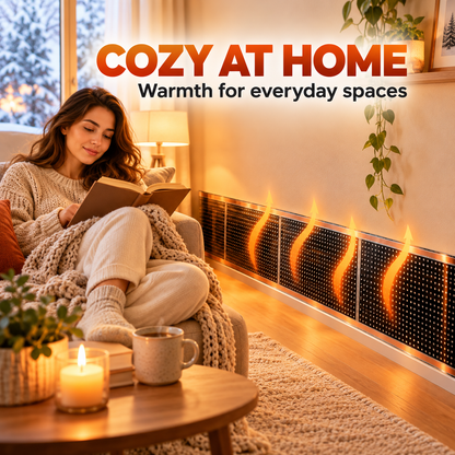 Graphene Infrared Heating Film – Ultra Thin Quiet Heating Film for Wall & Floor Applications