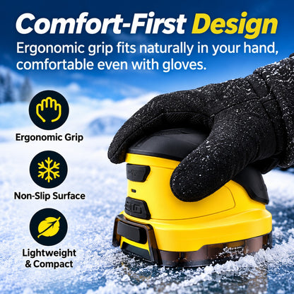 Rechargeable Electric Ice Scraper – Fast & Easy Windshield Ice Removal