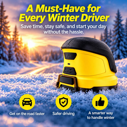 Rechargeable Electric Ice Scraper – Fast & Easy Windshield Ice Removal
