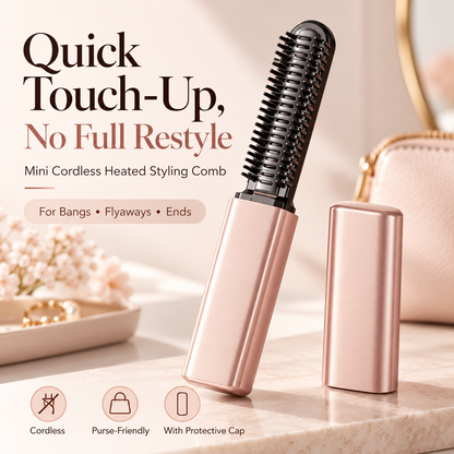 Mini Cordless Heated Styling Comb