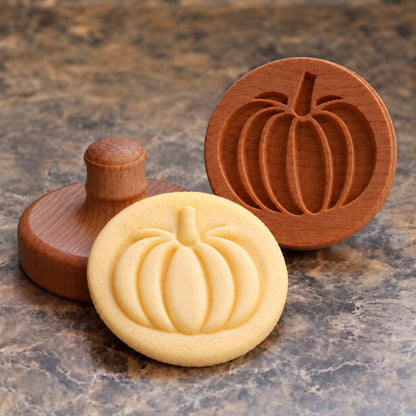 Cozy Impressions – Handcrafted Wooden Cookie Stamp Collection