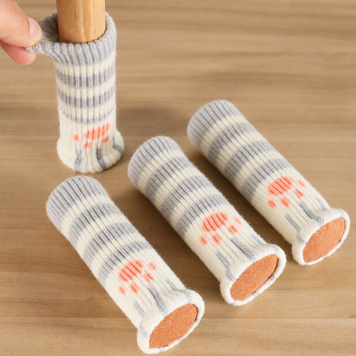 🐾 Adorable Cat Paw Chair Socks – Cute & Protective Furniture Leg Covers