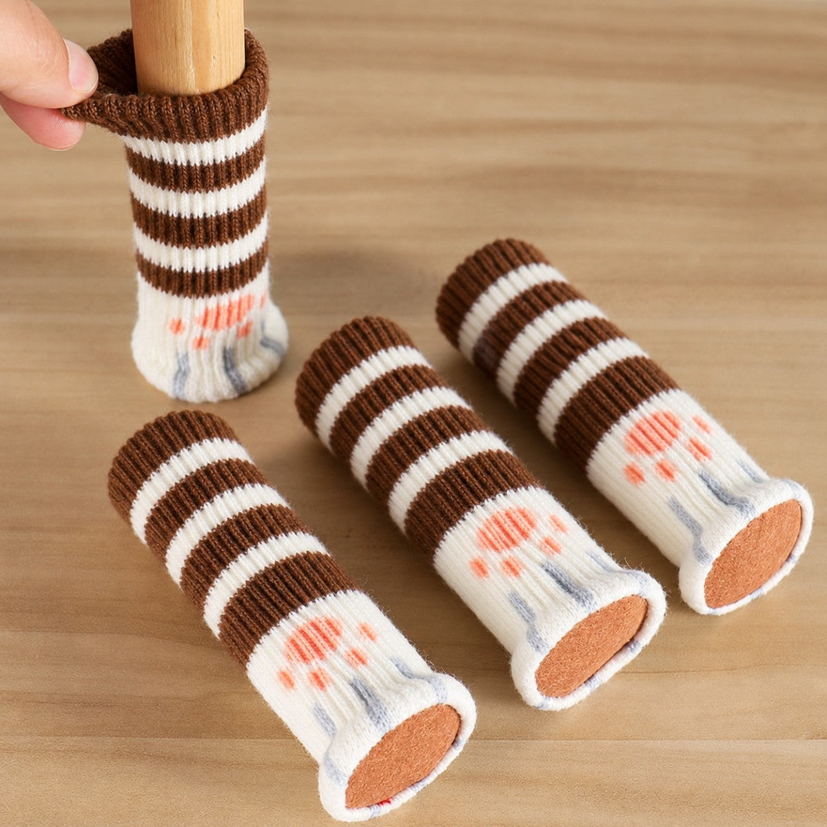 🐾 Adorable Cat Paw Chair Socks – Cute & Protective Furniture Leg Covers