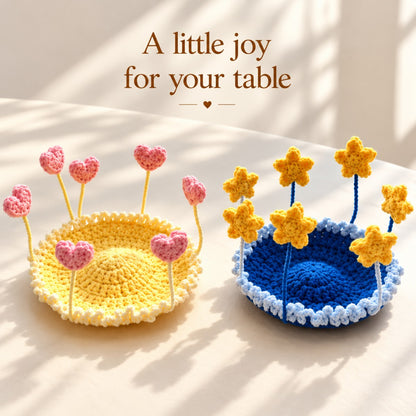 💐Handmade Pop-Up Flower Coaster – A Blooming Surprise for Every Cup