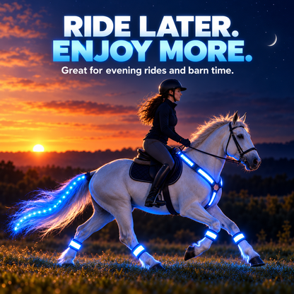 LED Horse Riding Visibility Set