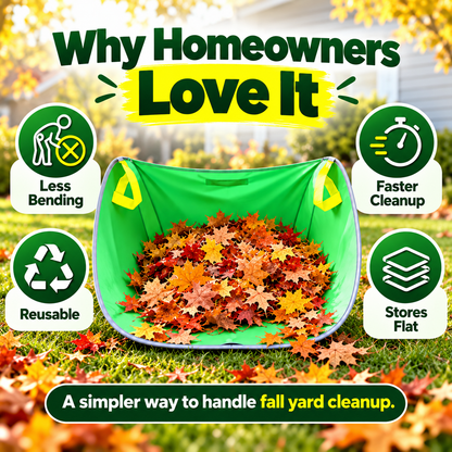 🍂Garden Leaf Collection Tent🗑️