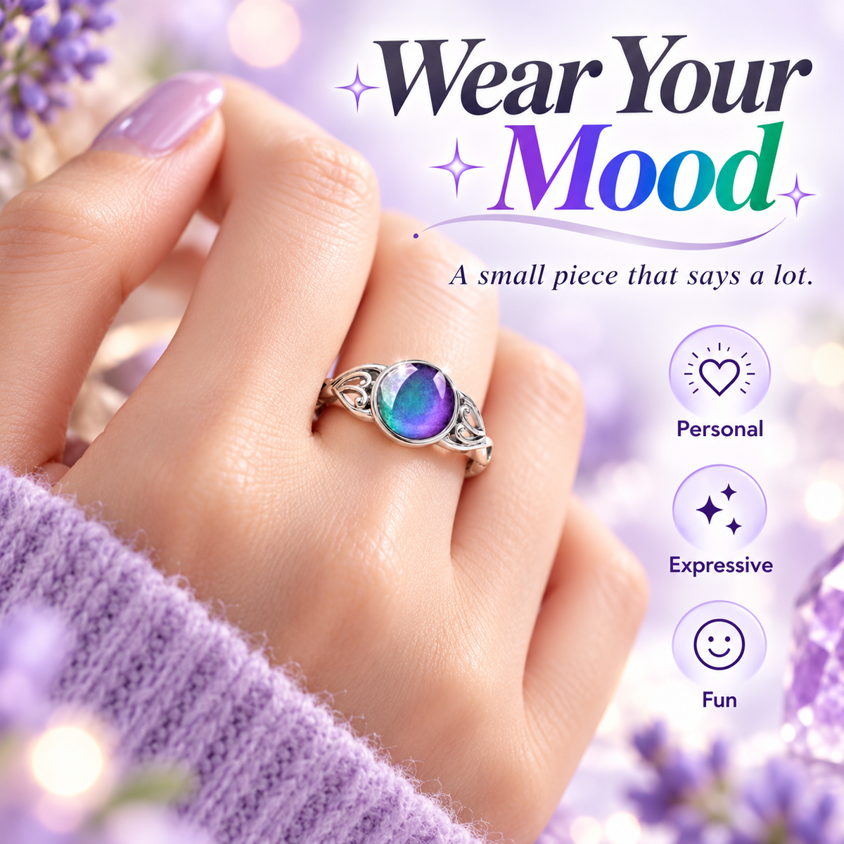 Color-Changing Mood Ring
