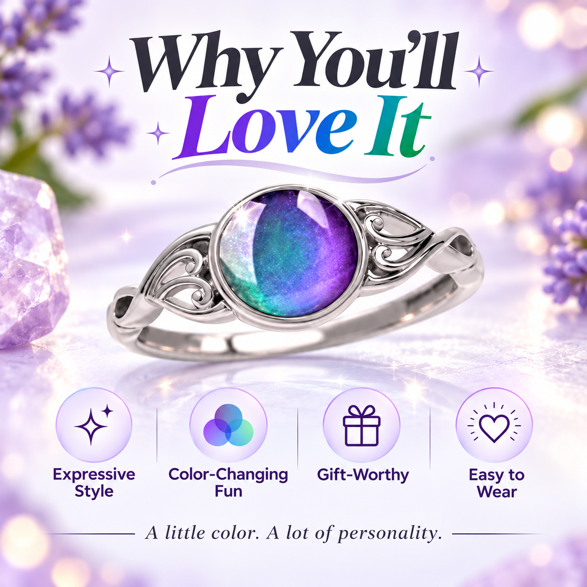 Color-Changing Mood Ring