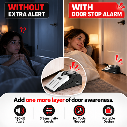 Portable Door Stop Alarm