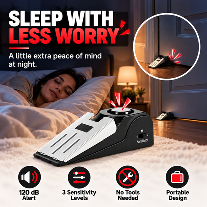 Portable Door Stop Alarm