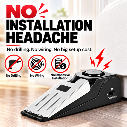 Portable Door Stop Alarm