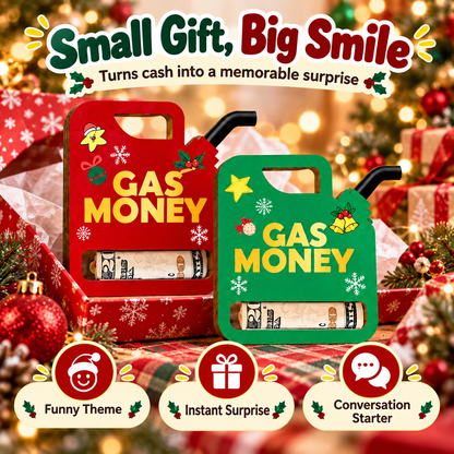 Gas Money Wooden Money Holder Box Set