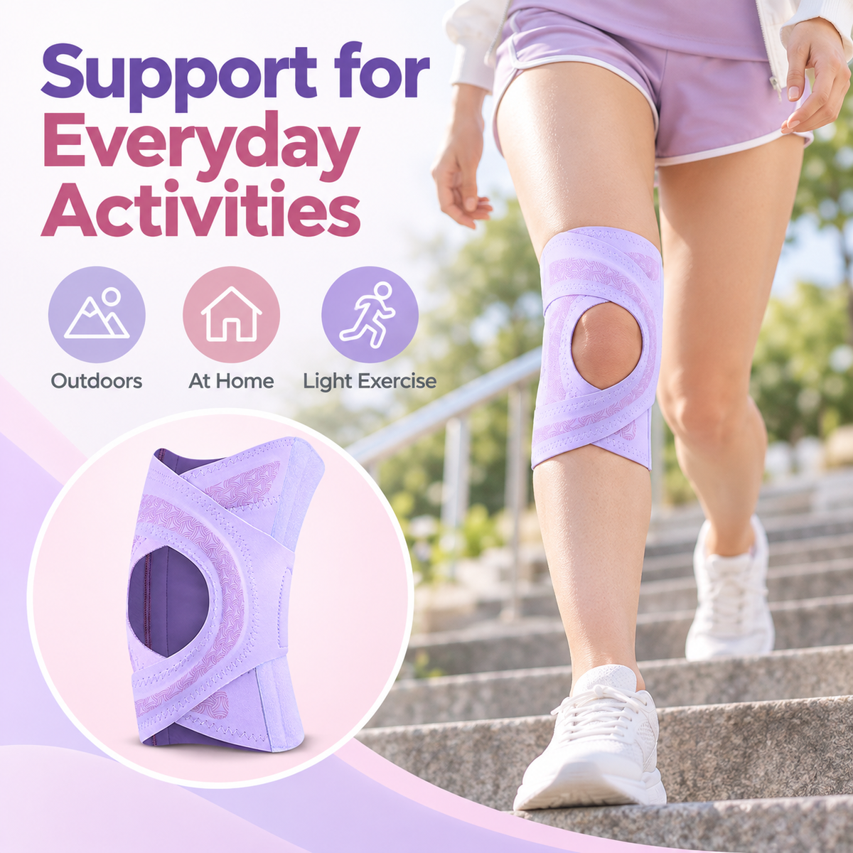 Adjustable Knee Support Brace