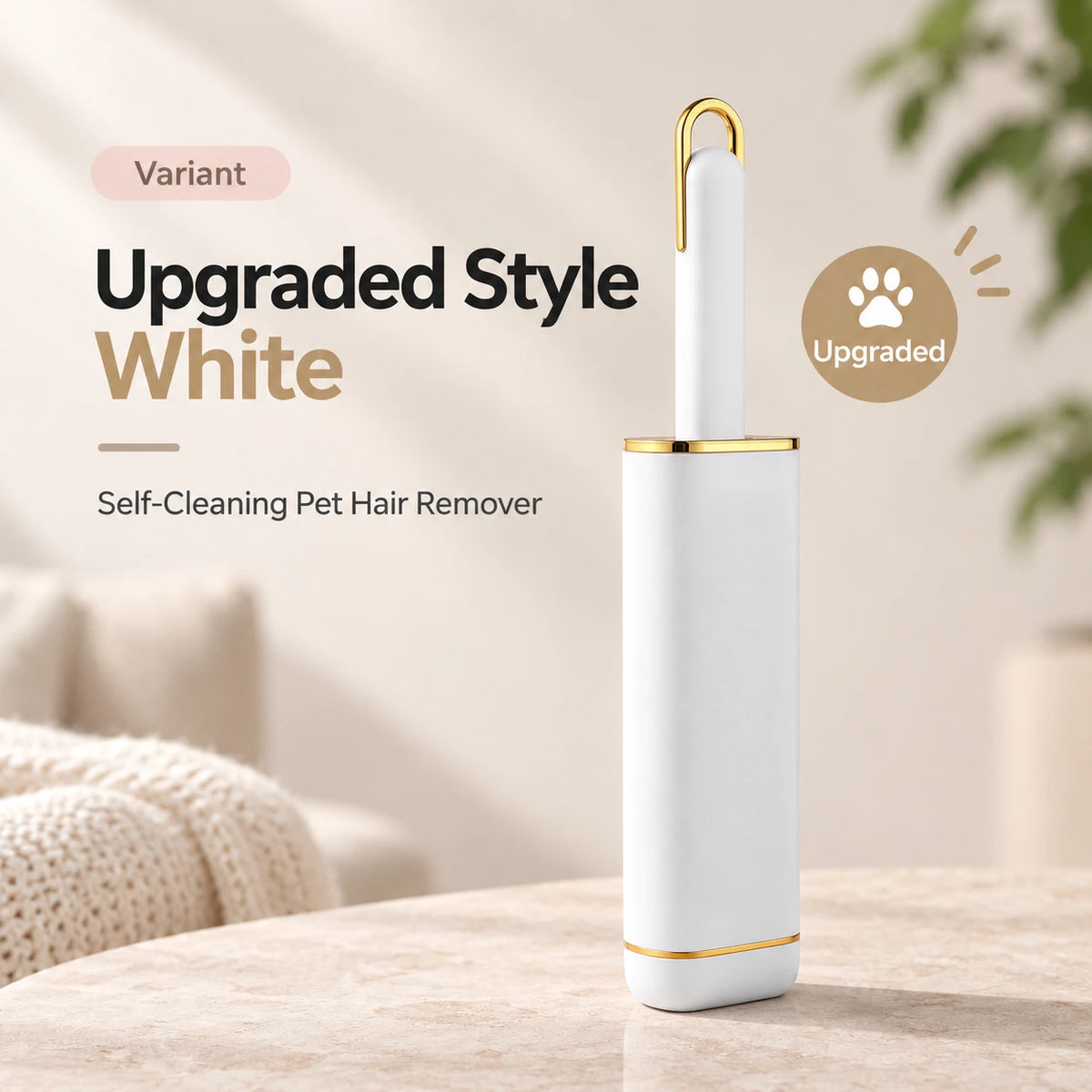Self-Cleaning Pet Hair Remover Brush for Clothes