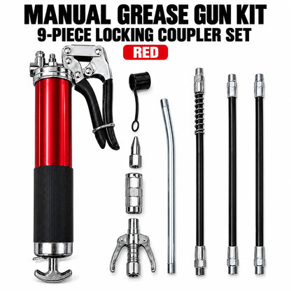 High-Pressure Pistol-Grip Grease Gun (Effort-Saving Design)