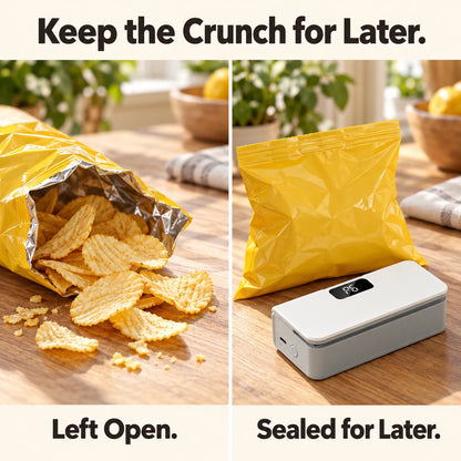 Rechargeable Bag Sealer ✨ Reseal Snacks with Ease