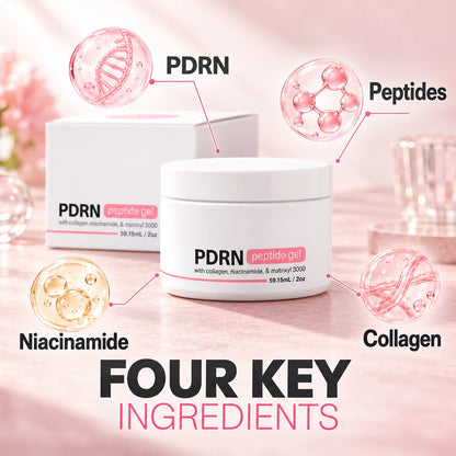 ✨ PDRN Peptide Gel Moisturizer | Lightweight Hydration & Glow