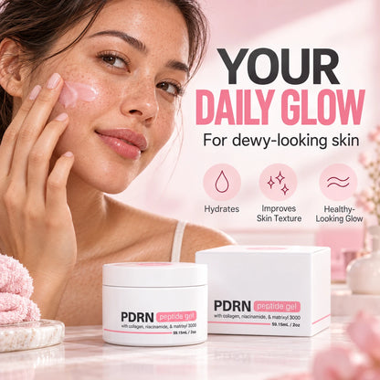 ✨ PDRN Peptide Gel Moisturizer | Lightweight Hydration & Glow