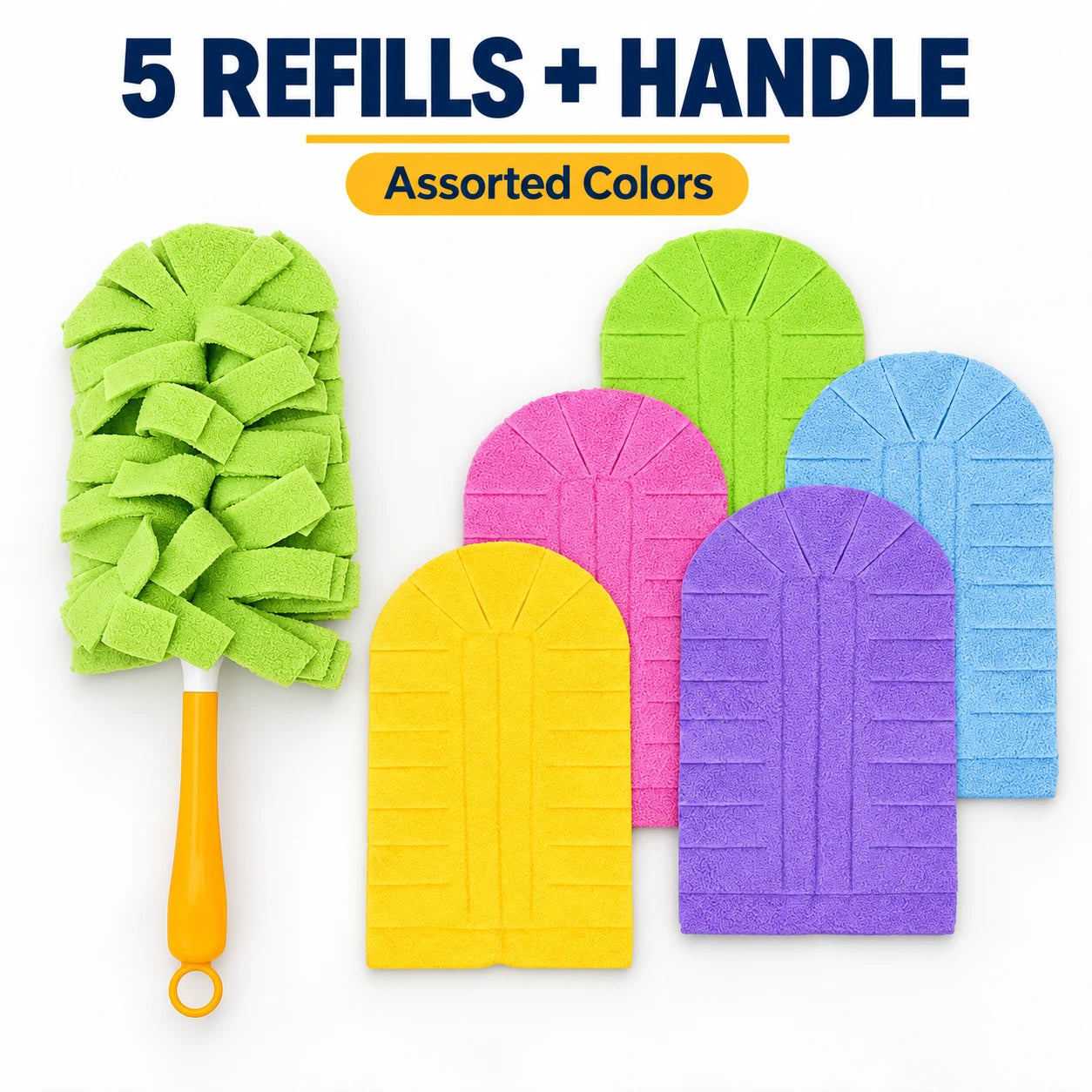 6-Pack:5 Refills + Handle