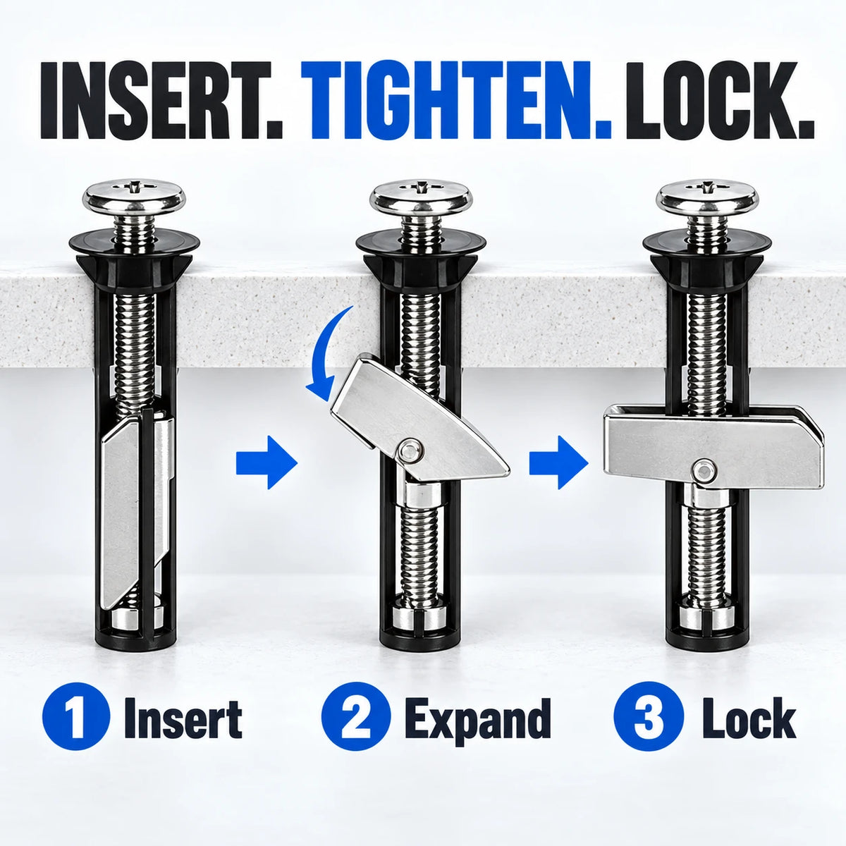 Toilet Seat Locking Bolts – Stop the Wobble 🔒