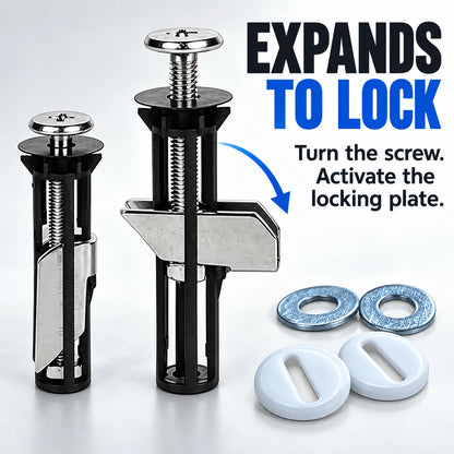 Toilet Seat Locking Bolts – Stop the Wobble 🔒