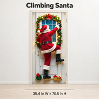 Climbing Santa