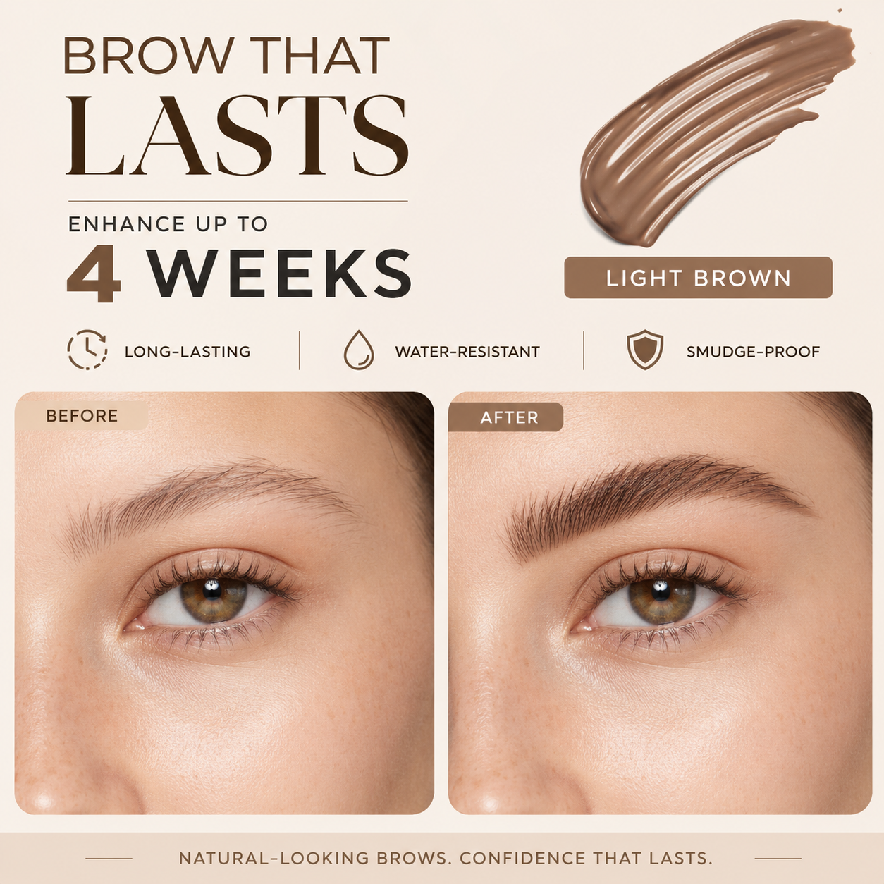 LIGHT BROWN