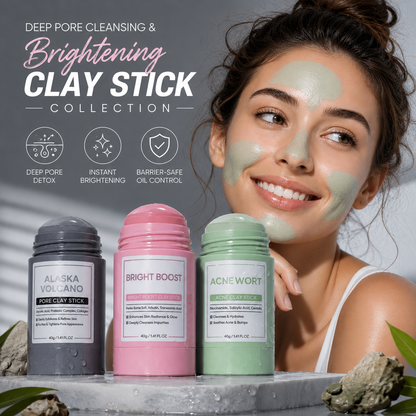 Deep Pore Cleansing & Brightening Clay Stick Collection