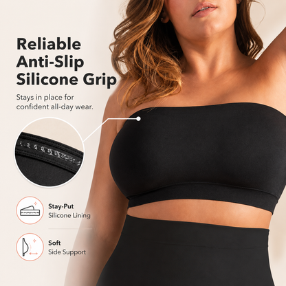 Convertible Strapless Wireless Bandeau Bra 🌟👙