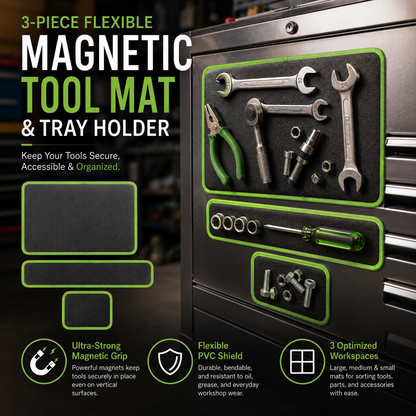 3-piece-flexible-magnetic-tool-mat-tray-holder-3557
