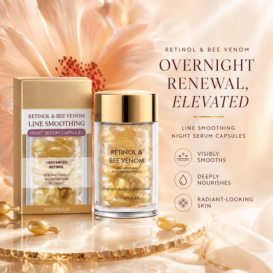 Retinol & Bee Venom Night Serum Capsules