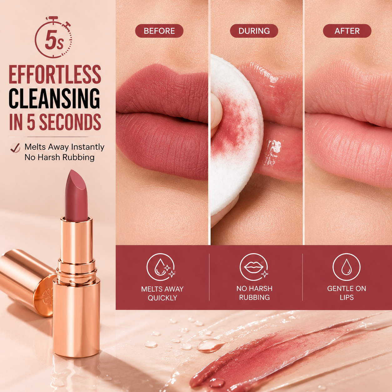 Waterproof Matte Velvet Lipstick