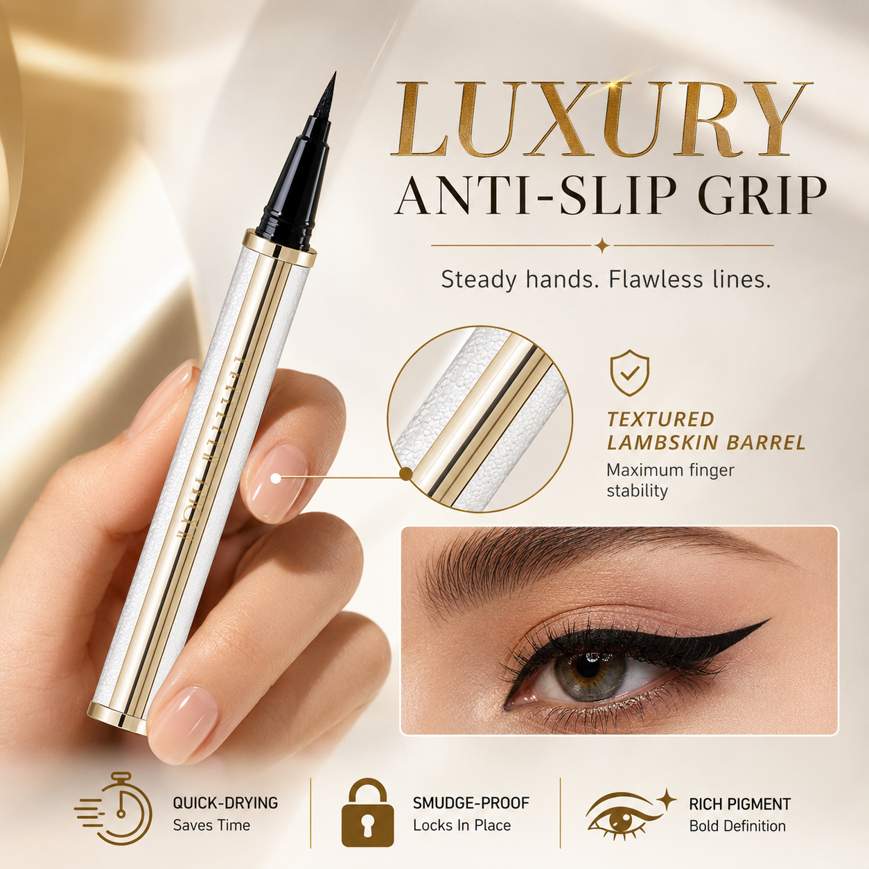 24H Zero-Smudge Lambskin Eyeliner
