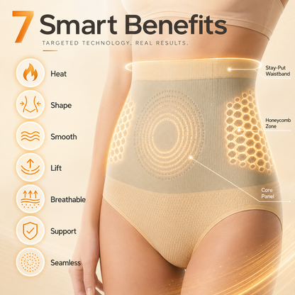 Breathable Honeycomb Postpartum Shaping Briefs